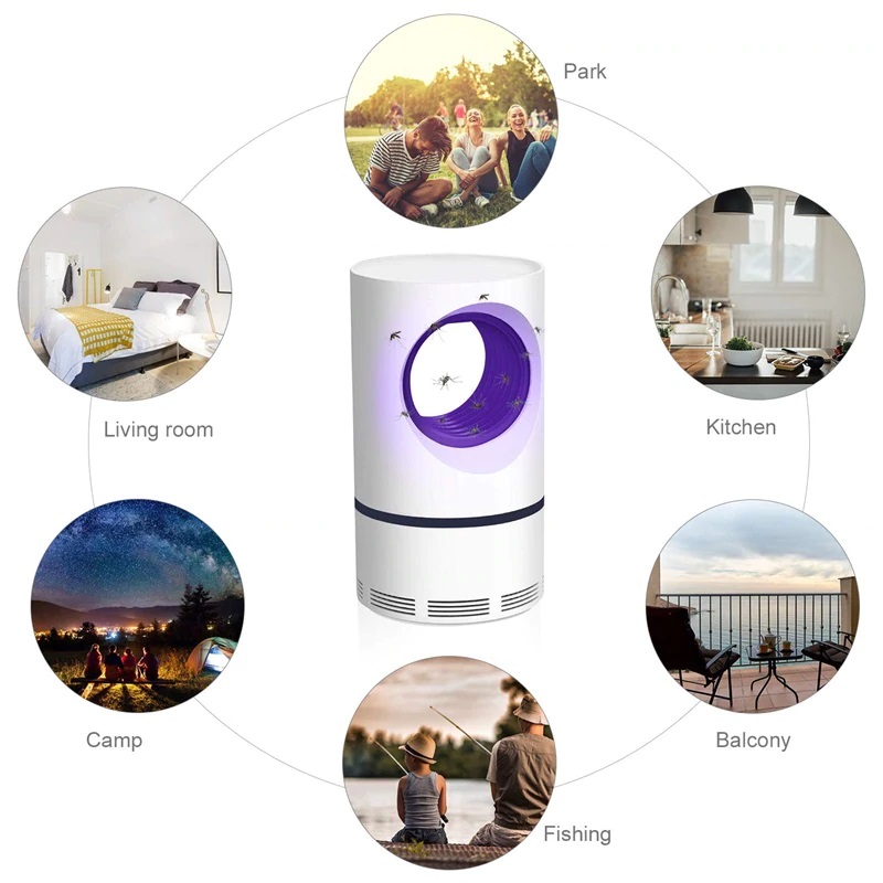 Osuki USB Mosquito Killer Lamp LED (White)
