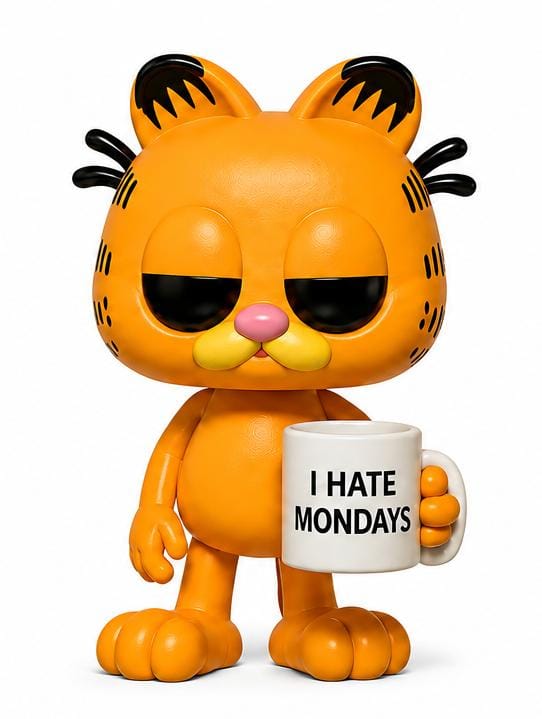 Garfield con taza