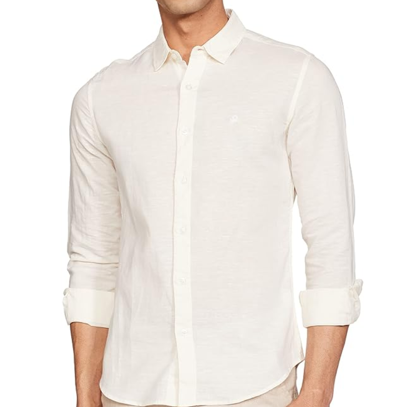 UCB Slim Fit Cotton Shirt for Men’s Casual Style