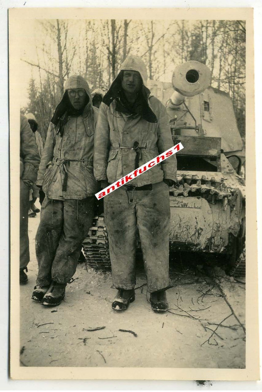 Panzer-Jäger SFL Marder in weiß im Winter 1943-4