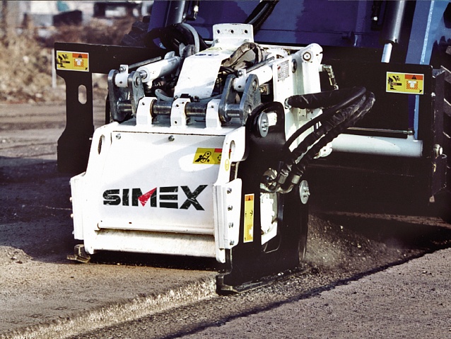 Фреза дорожная для ремонта асфальта