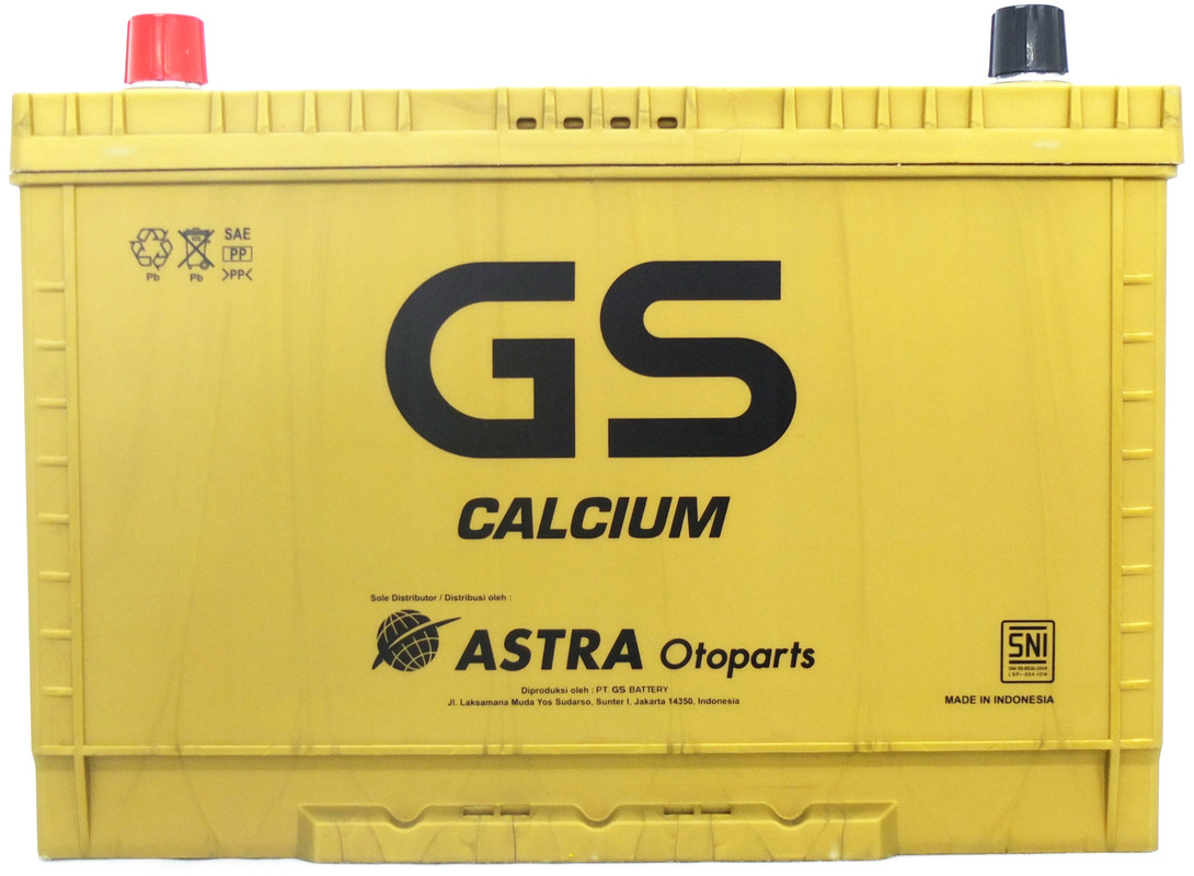 Promo Aki GS CALCIUM Honda CRV 65B24LS / NS60LS 12V-55 AH GARANSI 6