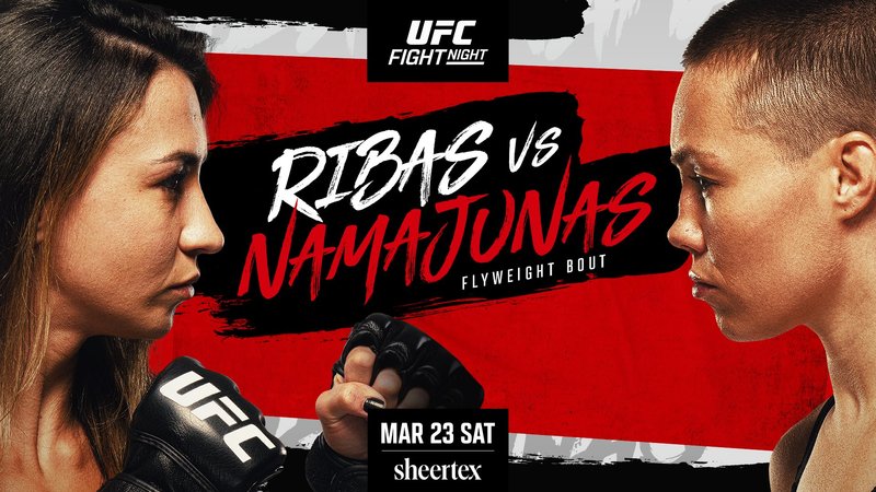 Пуснаха постера за UFC Fight Night: Рибас - Намаюнас