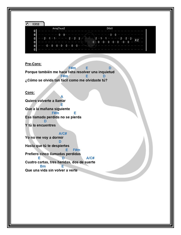 Llamada Perdida MORAT Letra y Acordes by MUSICTUTORIALS_page-0002