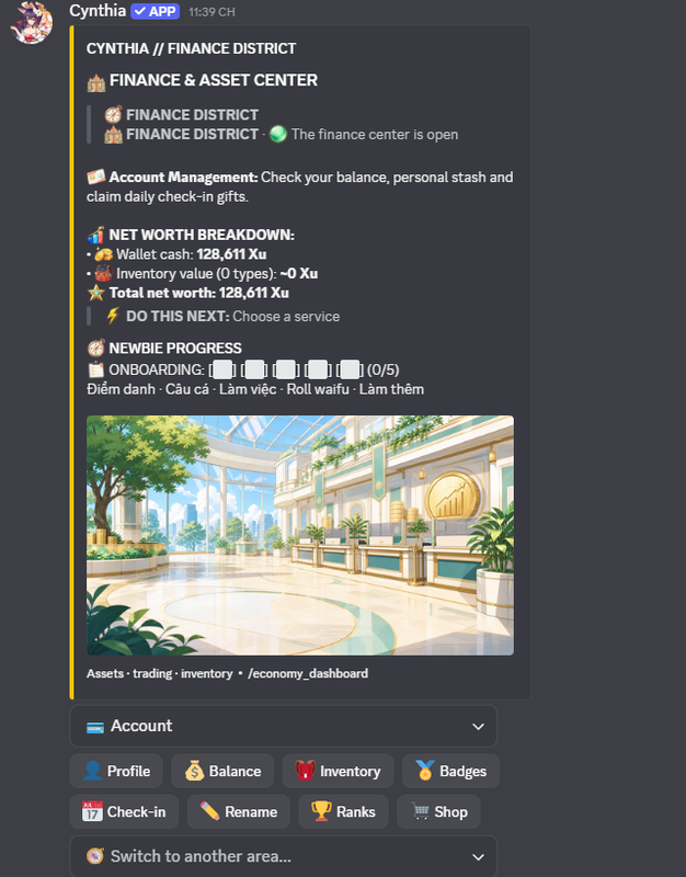 Cynthia graphical arcade
