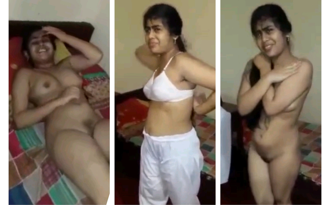 Beautiful Girl Full Nude Lying On Bed Showing Pussy Hole & Boyfriend Licking Pussy