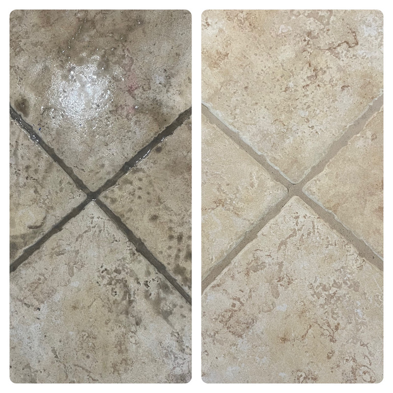 Grout cleaning in Vista