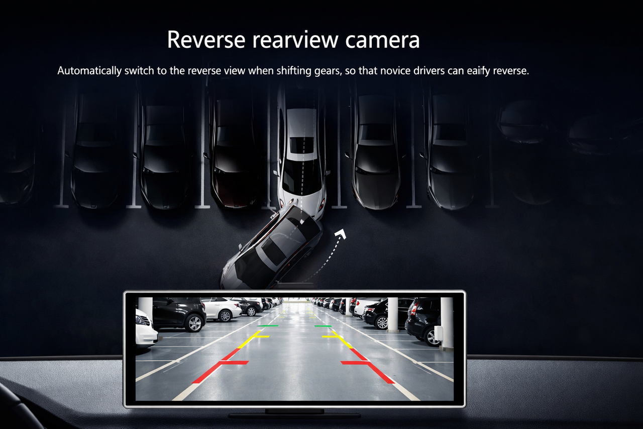 Excitat camera marsarier pentru ecran navigatie auto, ghidaj dinamic, ajutor la parcare in locuri inguste