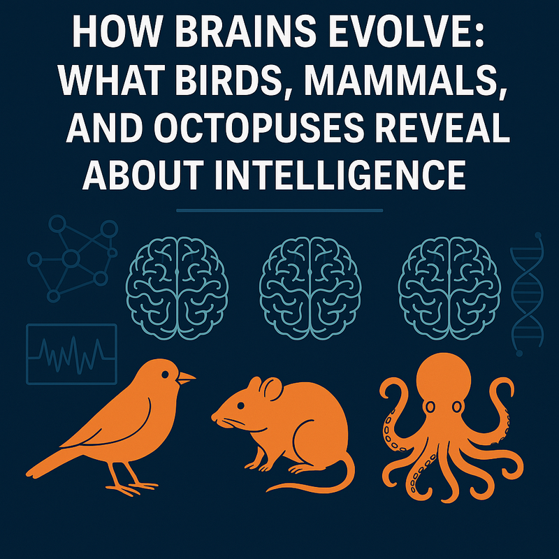 How Brains Evolve: What Birds, Mammals, and Octopuses Reveal About Intelligence