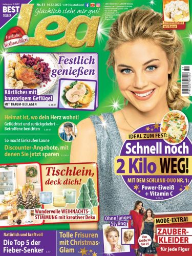 Cover: Lea Frauenzeitschrift No 51 vom 14  Dezember 2022