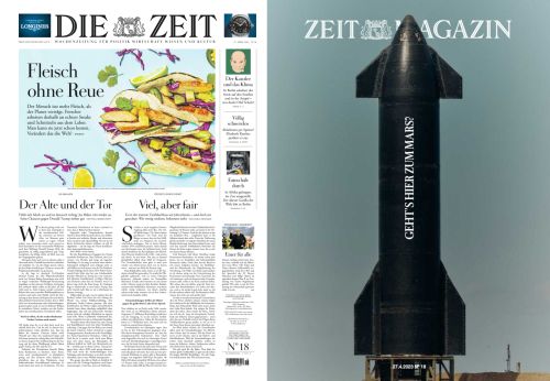 Die Zeit mit die Zeit Magazin No 18 vom 27  April 2023