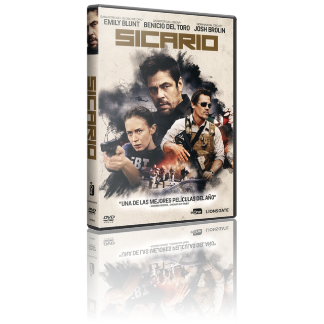 Portada - Sicario [DVD9Full] [PAL] [Cast/Ing/Cat] [Sub:Cast/Ing/Cat] [2015] [Acción/Thriller]