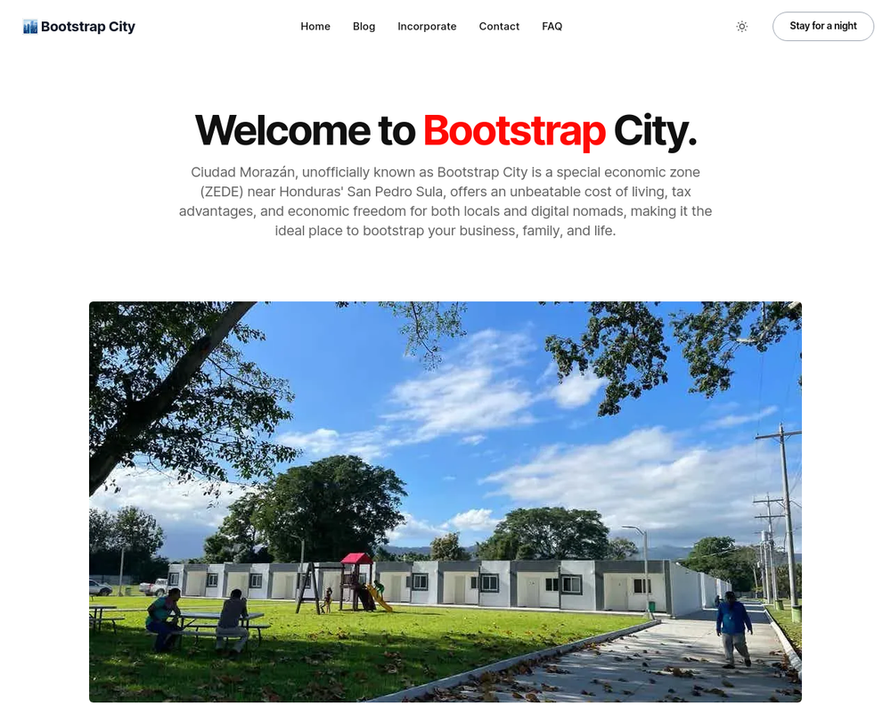 Bootstrap City