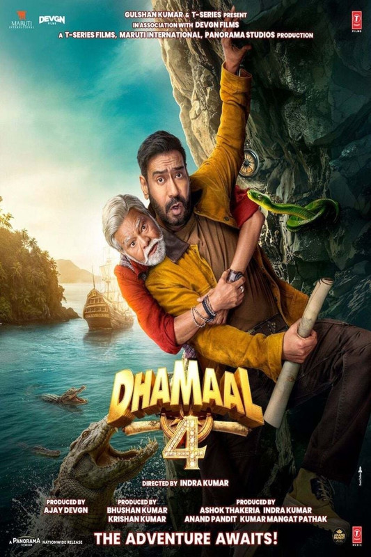 Dhamaal 4 Background Poster