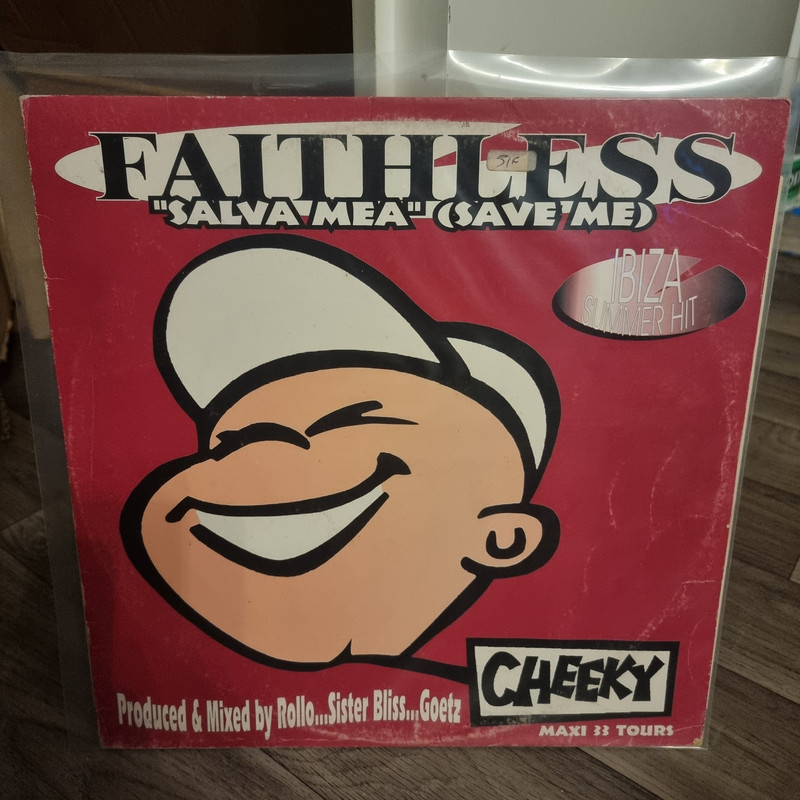 vinyle 1995 faithless salva mea