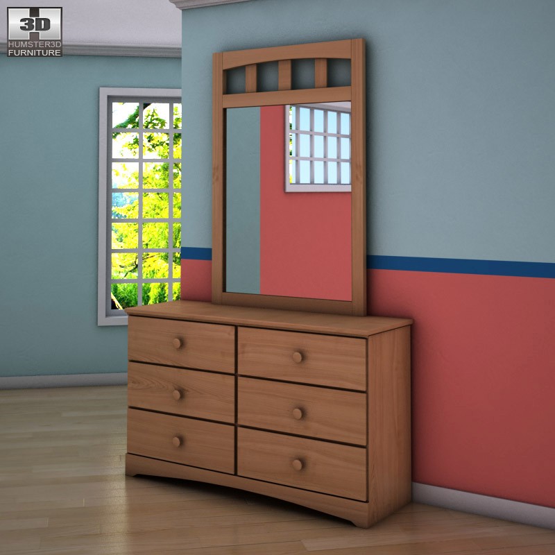 Benjamin Dresser & Mirror Benjamin Dresser & Mirror