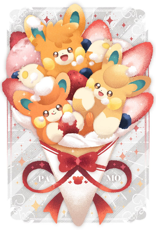 pawmi-pawmot-and-pawmo-pokemon-drawn-by-