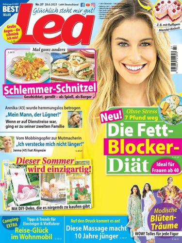 Cover: Lea Frauenmagazin No 27 vom 28  Juni 2023