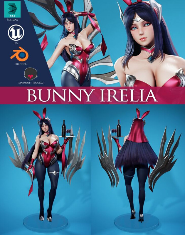 Bunny Irelia – Game Ready