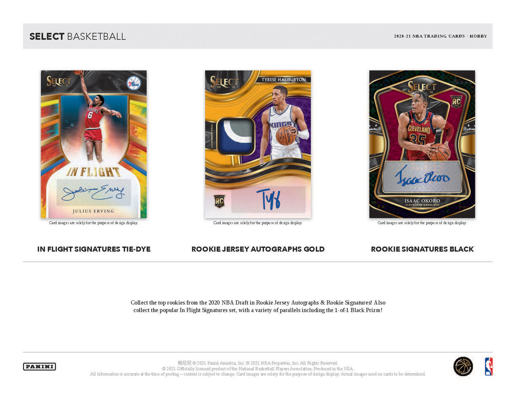 FICHE] 2020-21 SELECT - Basketball Trading Cards
