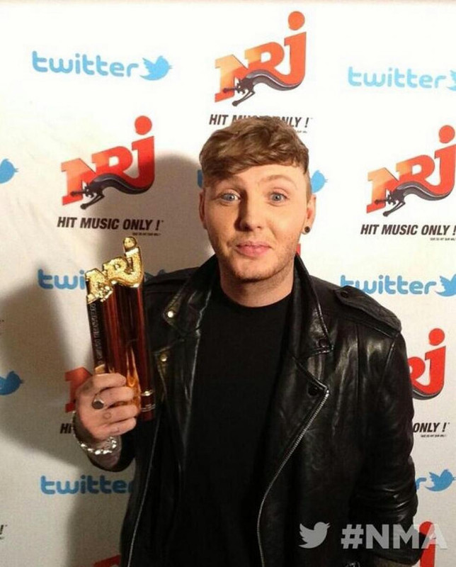 James Arthur NRJ Awards