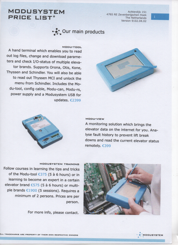 modusystem tool (e)