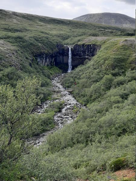 Islandia increíble en 11 días. - Blogs de Islandia - Dia 4. Playa negra Vik, Eldhraun, Stjórnarfoss, Foss á Síðu, Skaftafell. (10)