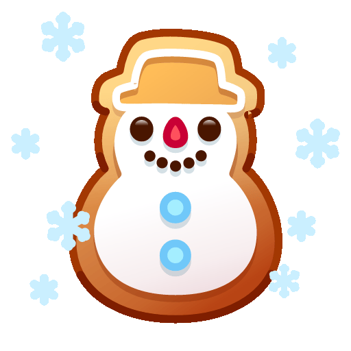 Gingerbread Emoji Ag ADTSMAAm M72Us