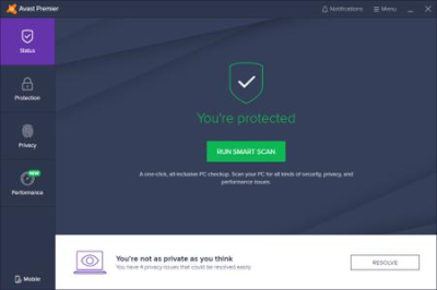 Avast Premier Antivirus 19.5.2378 (Build 19.5.4444.439) Multilingual