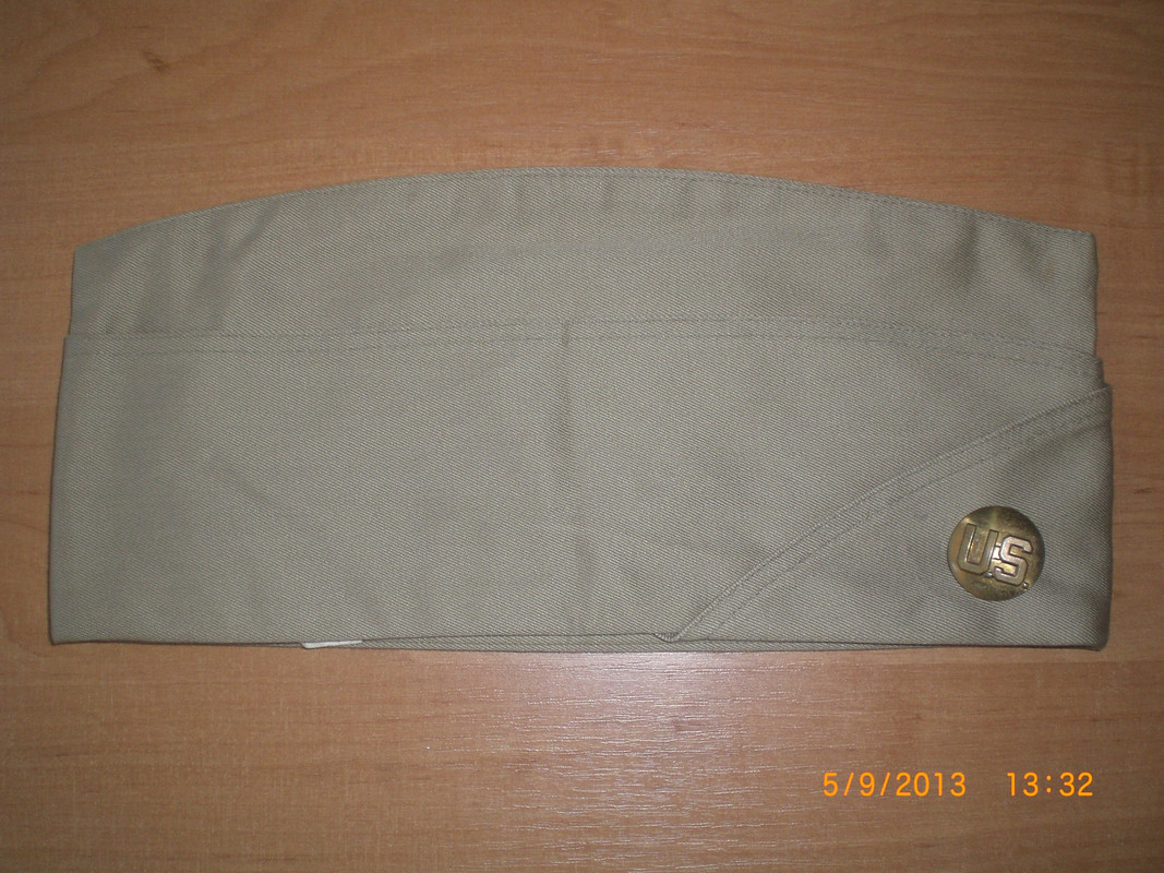 02 - Gorro Guarnicion Kaki ( Corea ) M-1950 ( 05-12-1950 --- 11-06-1952 )