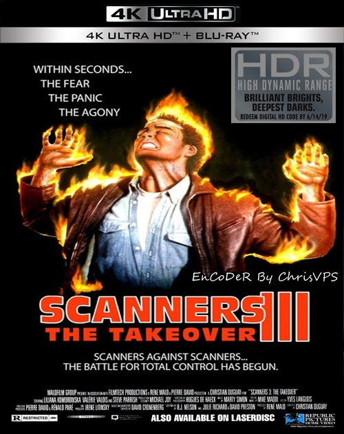 Skanerzy III: Przejęcie / Scanners III: The Takeover (1991) MULTI.HDR.2160p.BDRemux.DTS.HD.MA.AC3-ChrisVPS / LEKTOR i NAPISY
