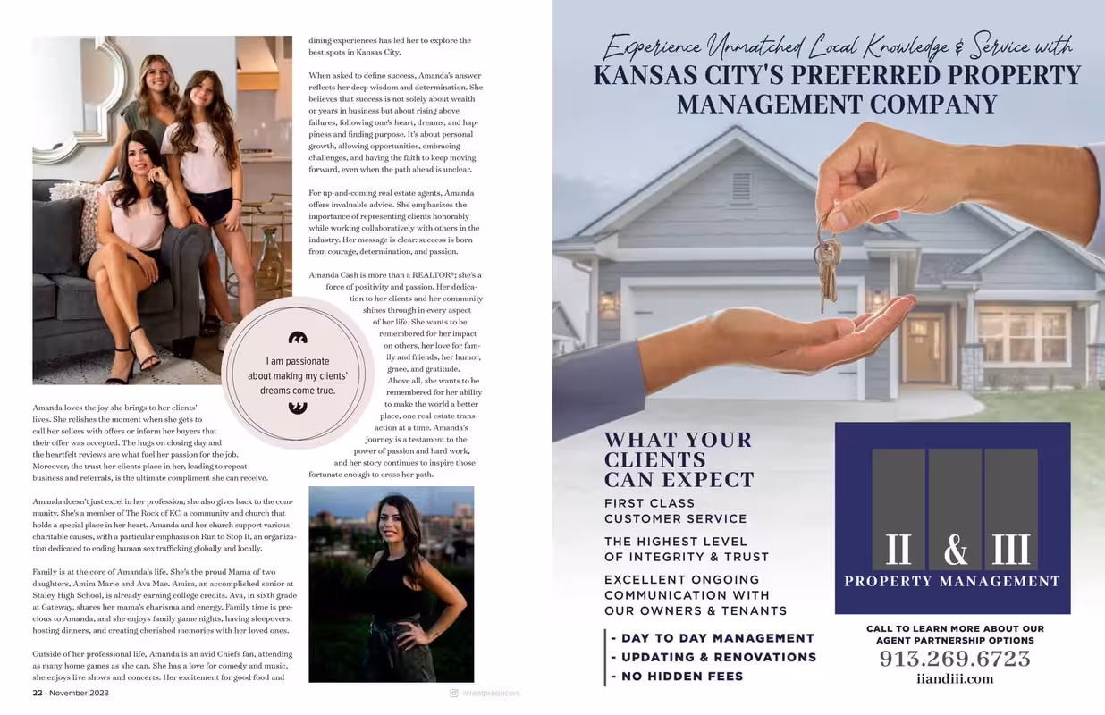 Kansas City Real Producers Magazine Feature - Page 2