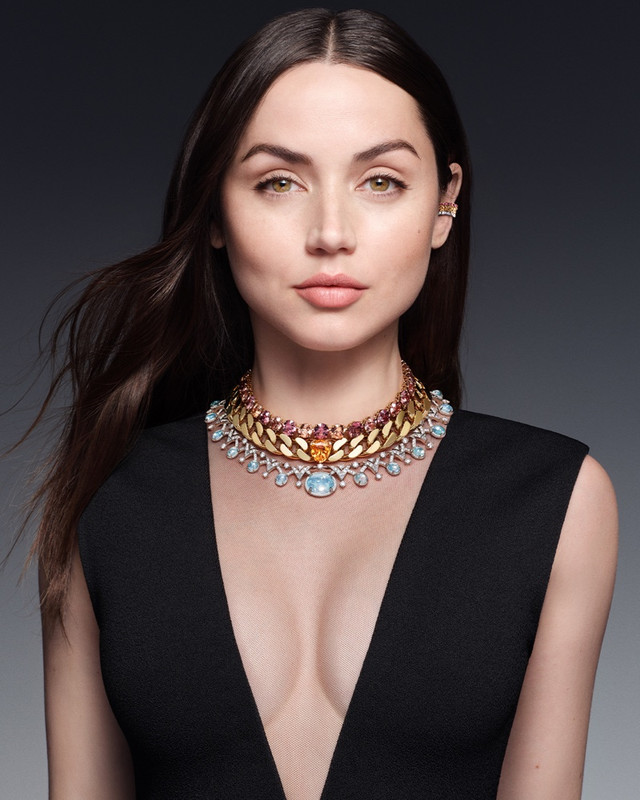 Ana de Armas volto della campagna Louis Vuitton Alta Gioielleria 2023 Ana de Armas volto della campagna Louis Vuitton Alta Gioielleria 2023