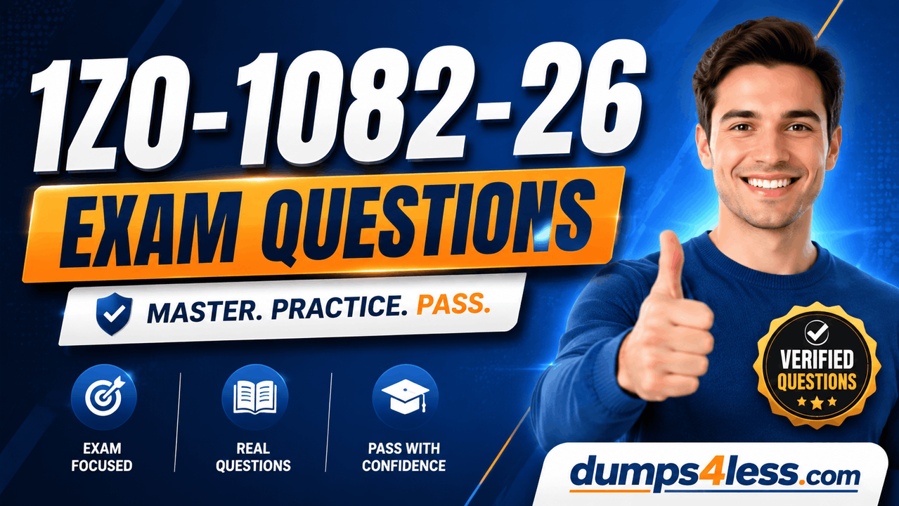 1Z0-1082-26 Exam Dumps