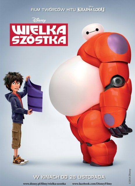 Wielka Szóstka / Big Hero 6 (2014) MULTi.2160p.UHD.BluRay.Remux.HEVC.TrueHD.Atmos.7.1-fHD / POLSKI DUBBING i NAPISY
