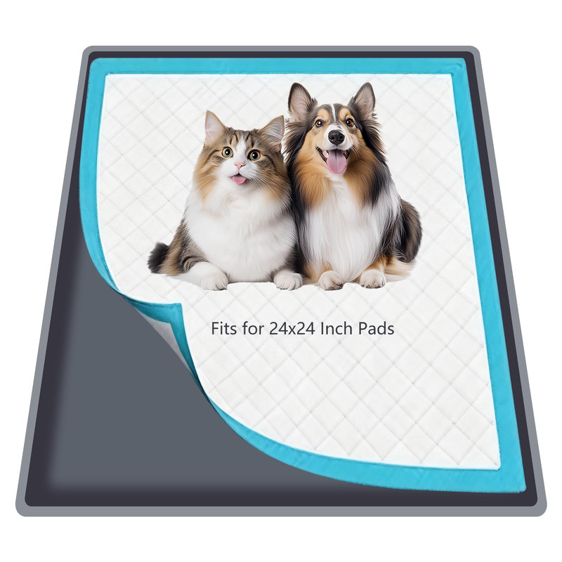 Silicone Dog Pee Pad Holder for 24x24 Pads