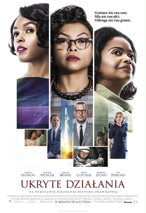 Ukryte Działania - Hidden Figures (2016) PL.1080p.BluRay.H265-FT / ENG-Lektor PL