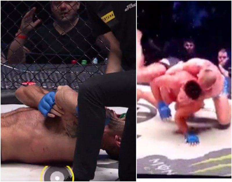 ММА боец с ужасяващо счупване на ръката в KSW 70