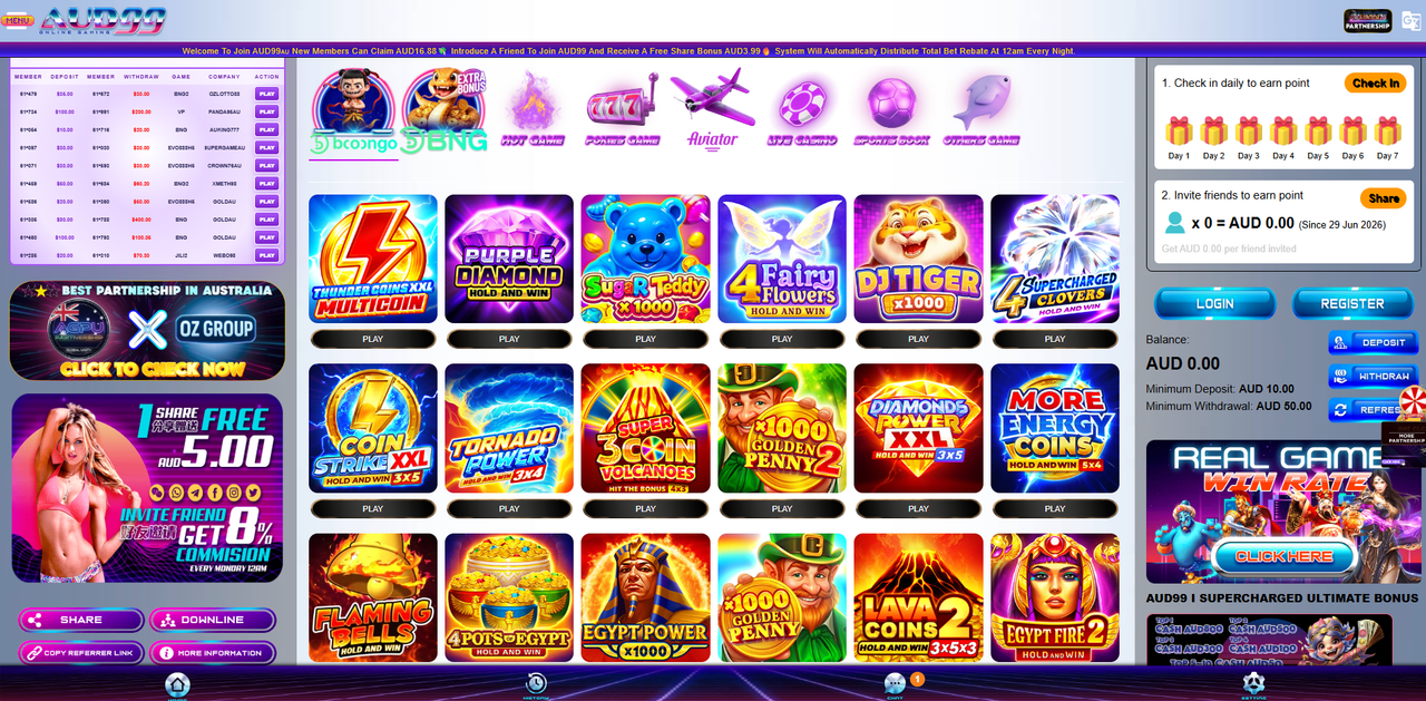 AUD99 Casino 