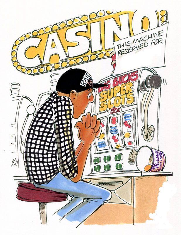 gambler cartoon 1