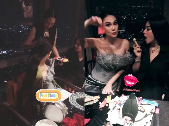 Persahabatan Luna Maya dan Syahrini
