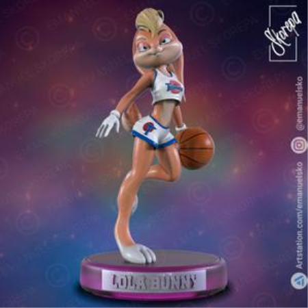 Lola Bunny – Space Jam – 3D Print Model