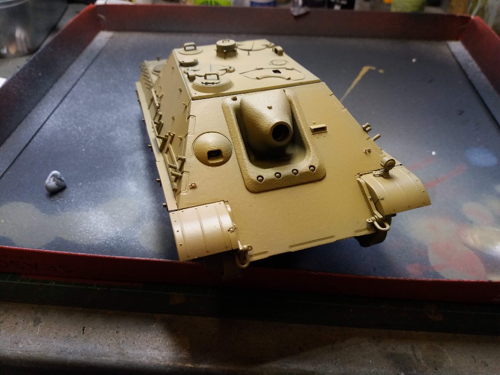 Meng 1/35 Jagdpanther - Work in Progress - Armour 