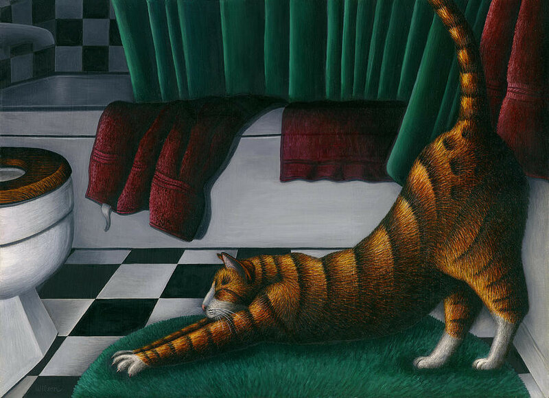 14-cat-stretching-in-bathroom-carol-wilson