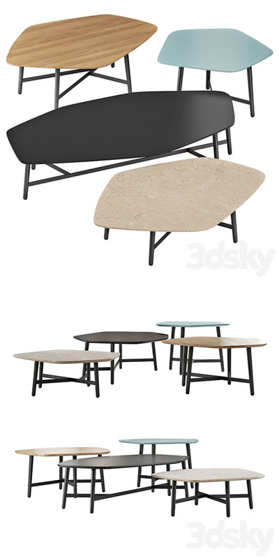 roche bobois quintet cocktail table