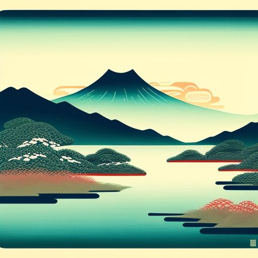 Painting-of-a-lake-with-trees-16