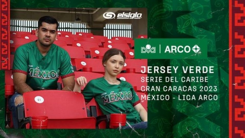 ¡Es hermoso! Este es el jersey de México para la Serie del Caribe Gran Caracas 2023