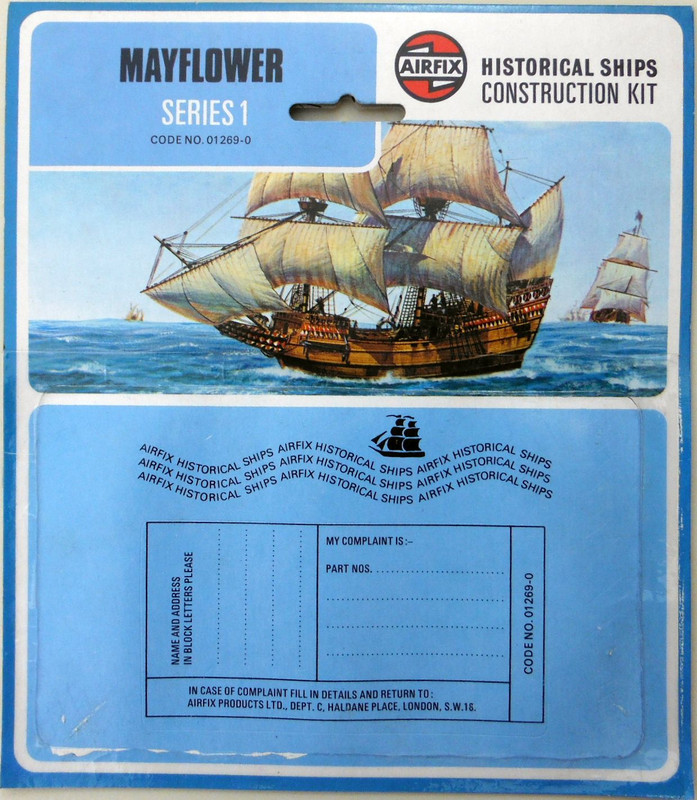 Airfix Mayflower (01269-0) Header