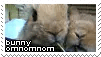 bunny nom stamp