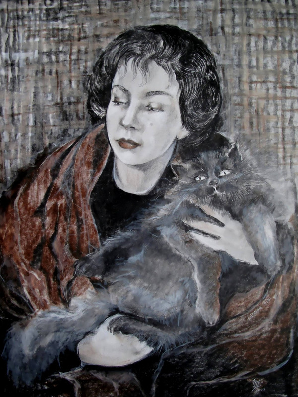 Leonor-Fini-Painting-by-Marion-Hallbauer